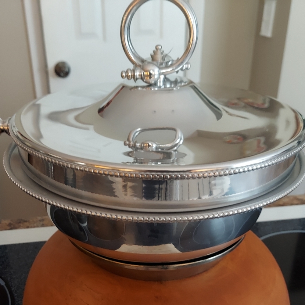 Vintage MCM Chafing Dish